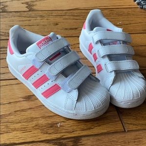 Little kids adidas ortholite superstars